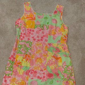 Lilly Pulitzer Shift dress size 10 ADORABLE!